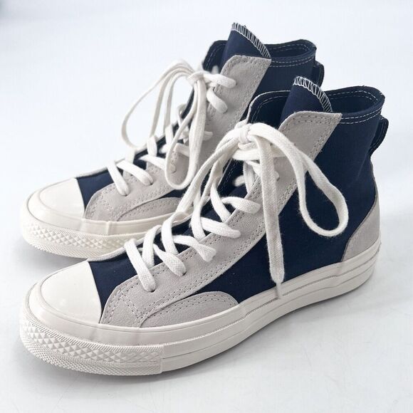 Converse Chuck 70 High Final Club Obsidian / Egret Sneakers - Picture 5 of 10